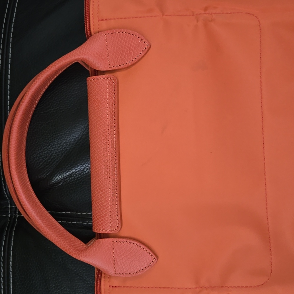 Longchamp Orange Travel Bag - Picture 10 of 11